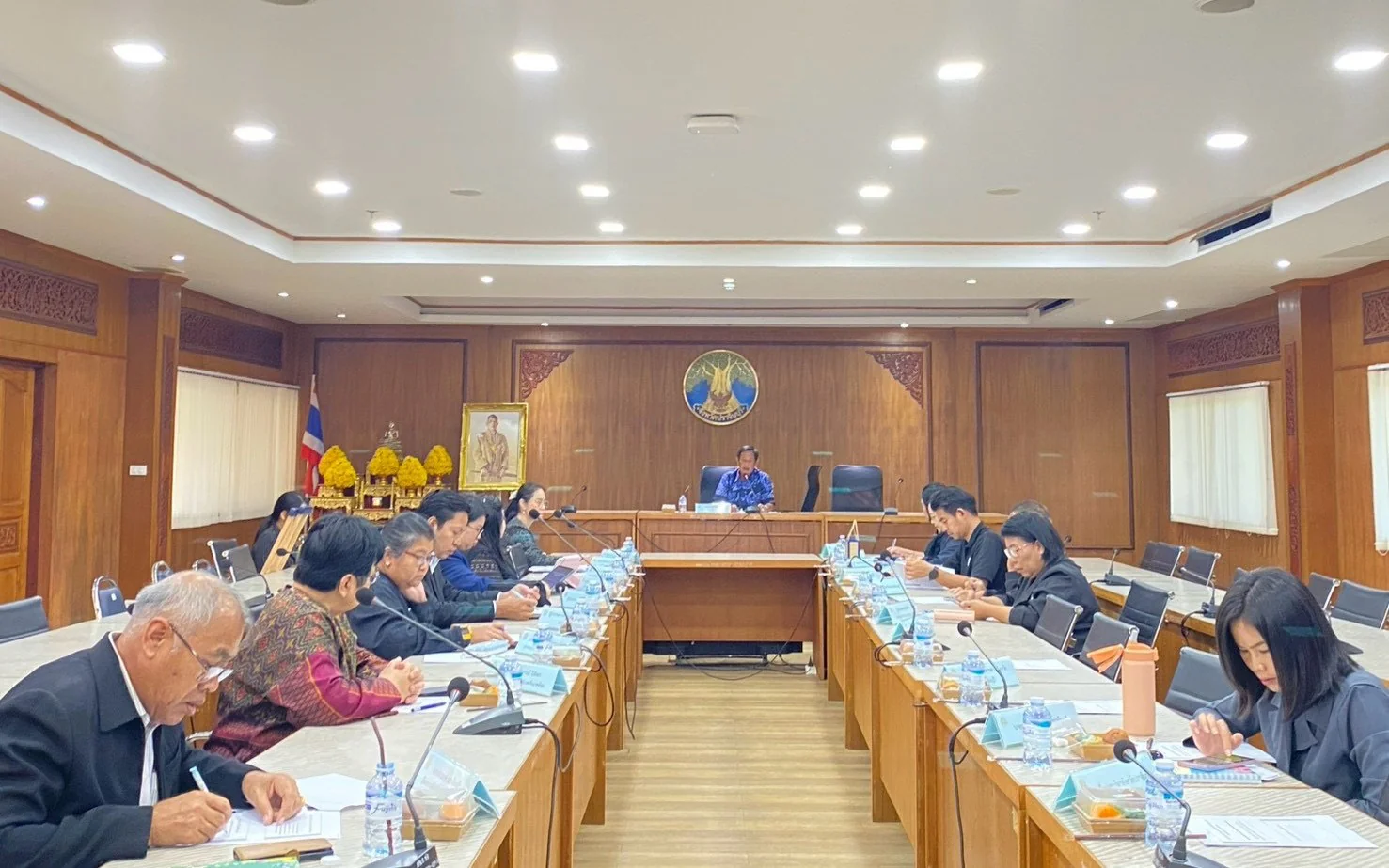 การประชุมคณะอนุกรรมการอนุรักษ์สิ่งแวดล้อมธรรมชาติและศิลปกรรมประจำจังหวัด